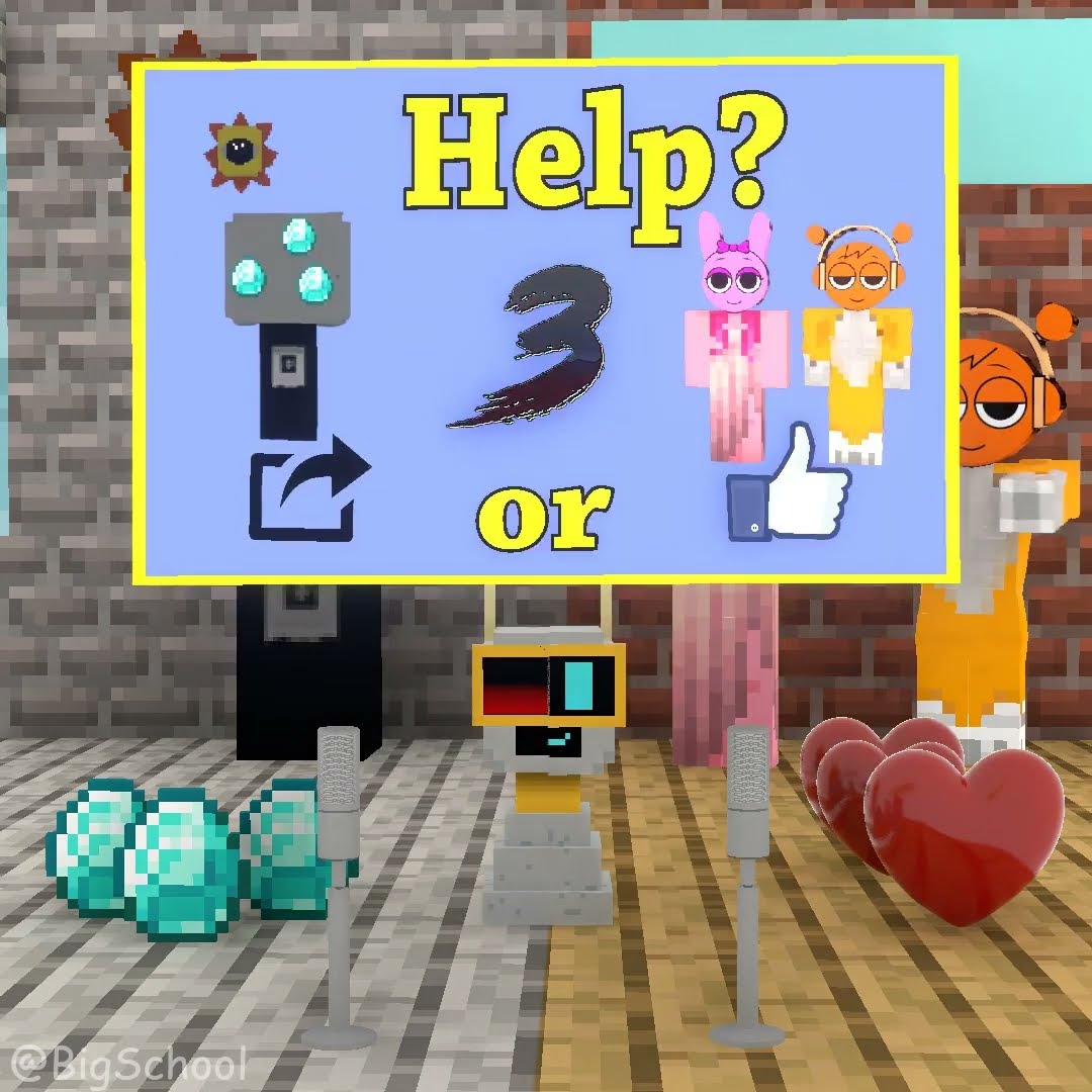 Should Fun Bot choose Mr. Sun or Oren and Pinki? ?