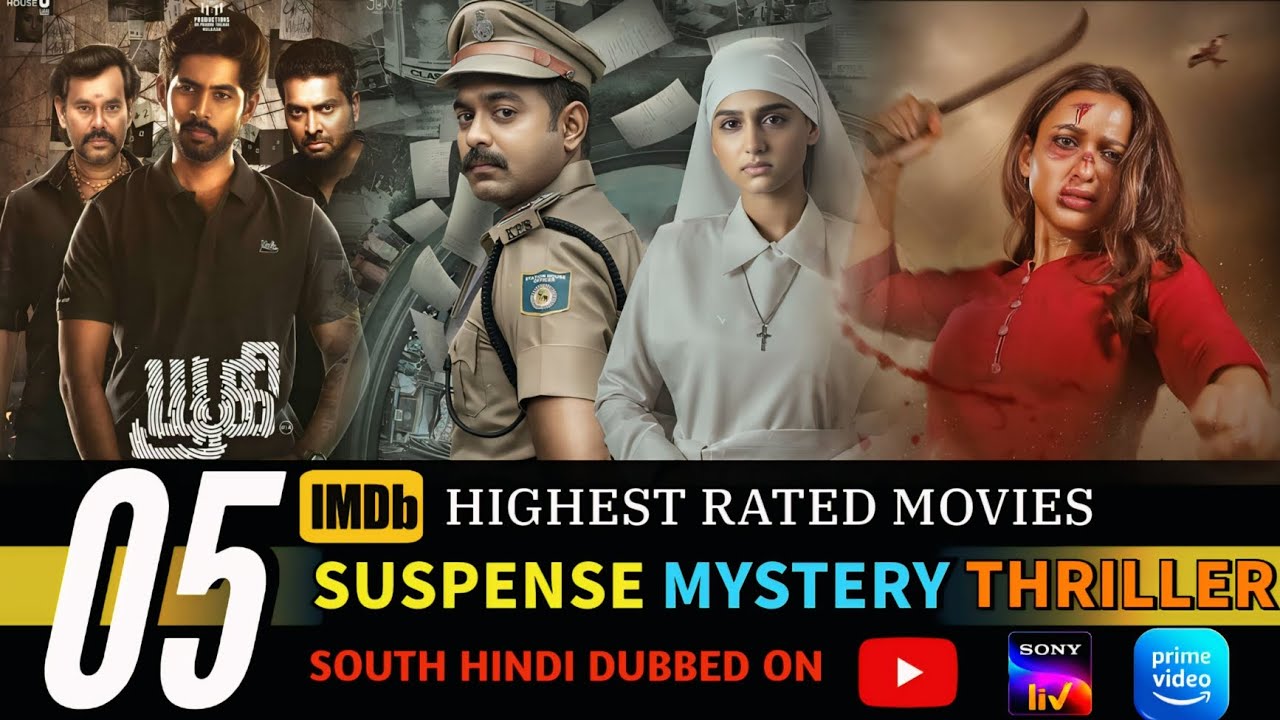 Top 5 Best South Indian Suspense Thriller Movies In Hindi 2025 | On ...