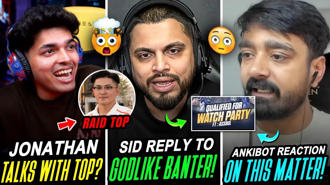 SID, Pahadi On GODL Troll🤯Ankit Saumraj Qualify?😱Punkk BGIS Trophy Confirm😢Jonny On Lan Device