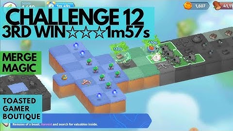 Merge Magic Challenge 12 Updated • 1m57s On 3rd Final Win ☆☆☆