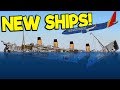 Sinking the Massive New Titanic & New Plane! - Sinking Simulator 2 Gameplay