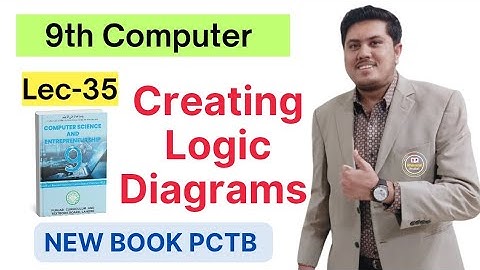 Creating Logic Diagrams | Class 9th Computer New Book 2025 | PCTB | Chapter 3 