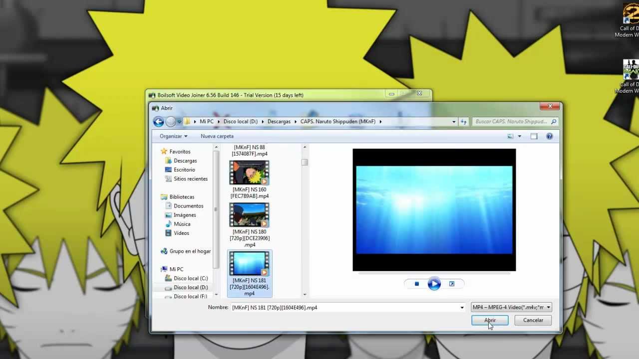 unir videos en uno solo mac