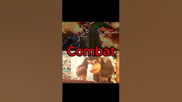 Mario vs  Donkey Kong | SSBU Characters Fighting #1 #shorts #supersmashbrosultimate #mario