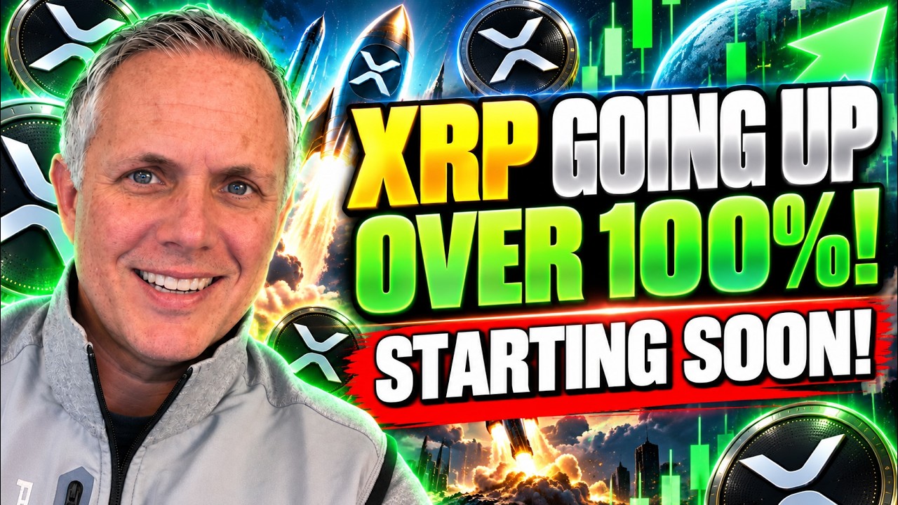 XRP ABOUT TO TAKE OFF AND GO UP OVER 100%! THIS SAYS IT WILL!