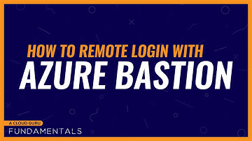 How to remote login with Azure Bastion