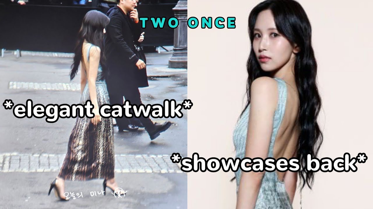 TWICE MINA x FENDI Haute Couture Paris Fashion Show 2024