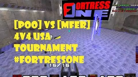 [POO] vs [MFer] 4v4 US Tournament Round 4 - FortressOne