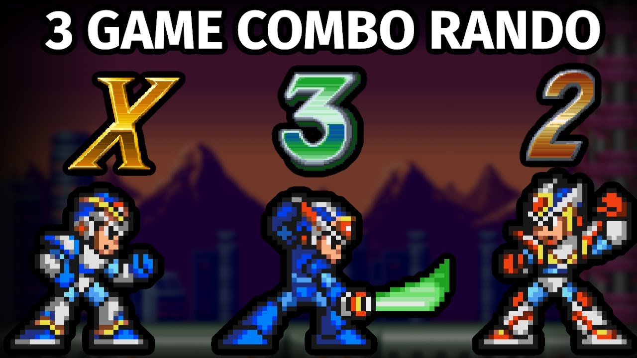 Mega Man X 1-3 Randomizers AT THE SAME TIME! (Matrix Route Speedrun)