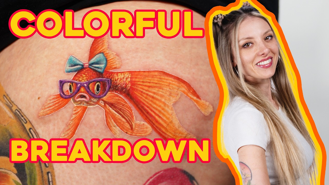 Color Tattoo Tutorial The Tattoo Process: Working with Color Tattoos - YouTube