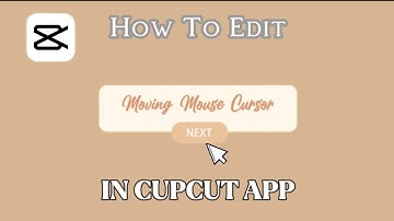 How To Edit Moving Mouse Cursor Using Capcut App|Jezza Galapon