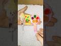 hunting lollipop candy 🍭in Styrofoam granules #shorts #candy