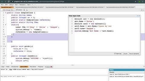 Basics of Apex  | Beginners with apex development in salesforce