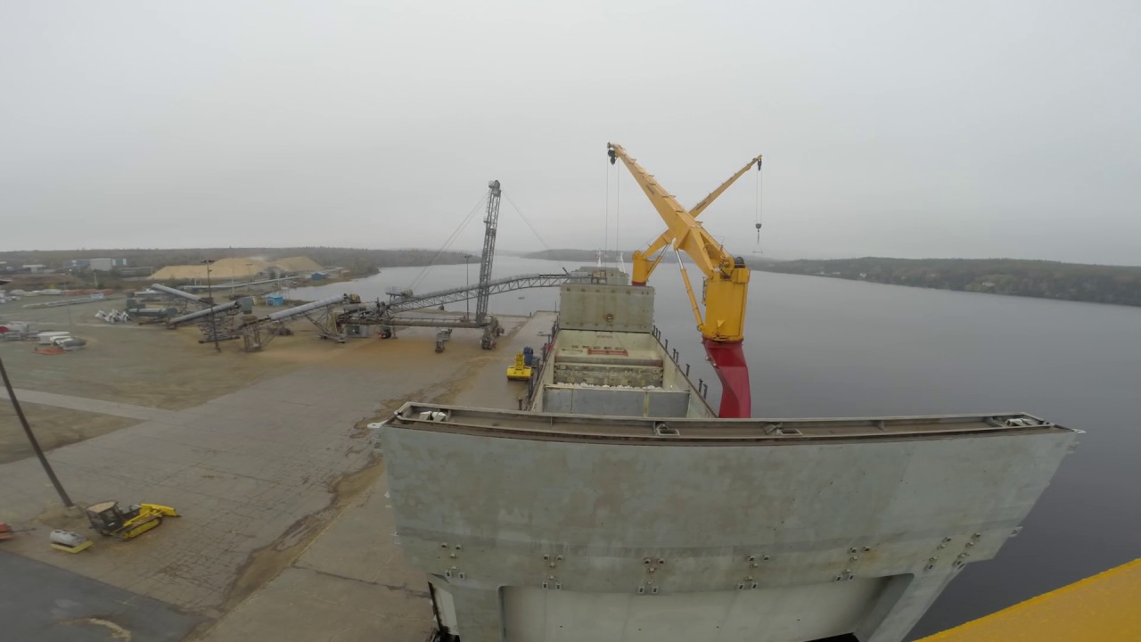 m/v Hollandia loading in Sheet Harbour