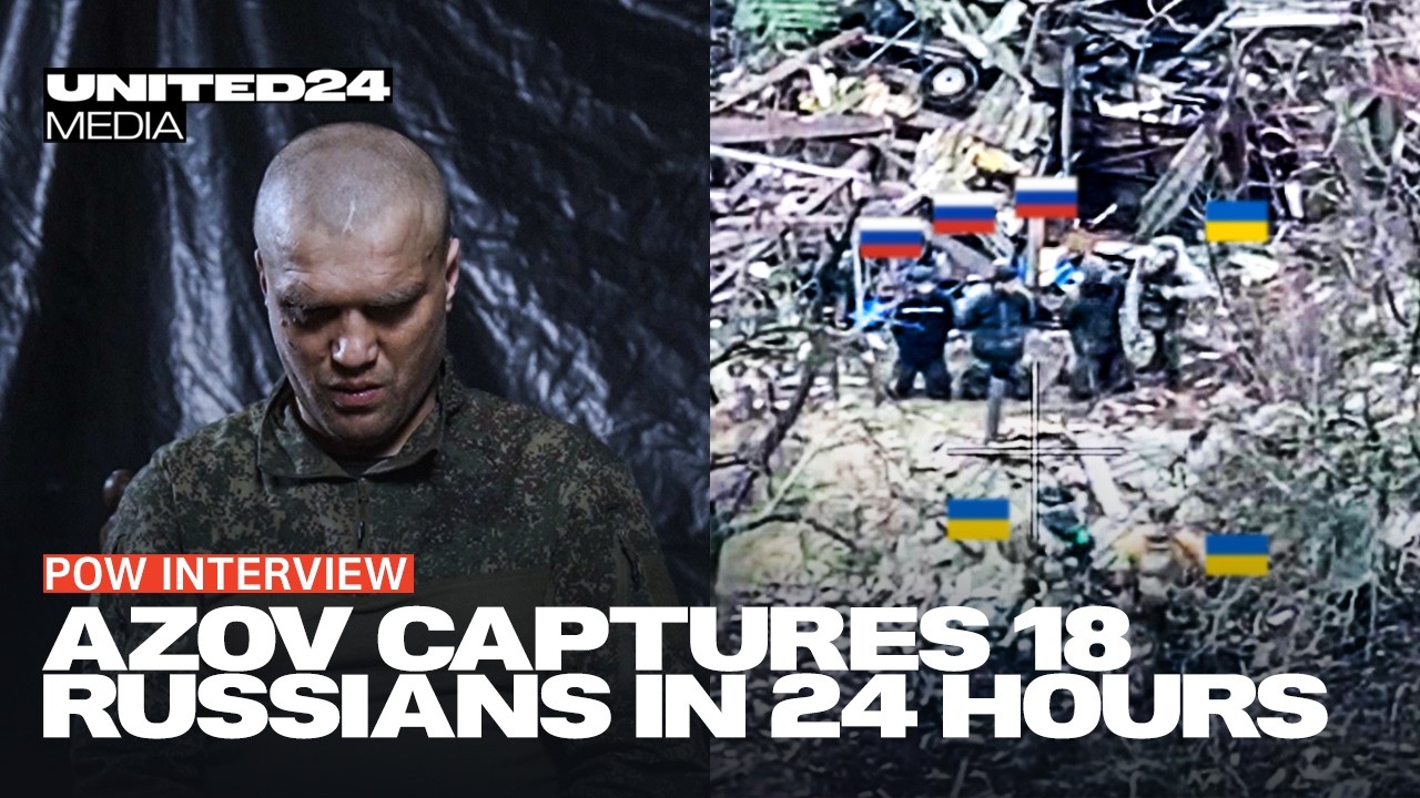 Captures a Russian Platoon in 24 Hours | Azov International Battalion vs Russian Forces