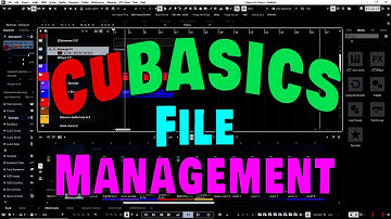 Cu(Basics) - Cubase File Management - saving files the right way!