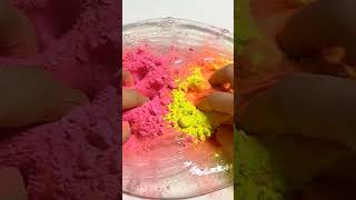 Neon Pigment &amp; Clear Slime Mixing! 🧪✨