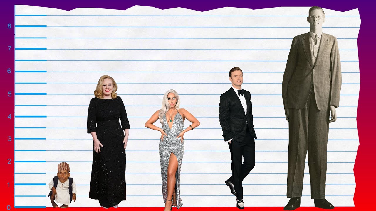 How Tall Is Adele? Height Comparison! YouTube