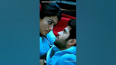 Gita Govinda best kissing scenes//Rasmika and Vijay romantic scenes// #whatsappstatus //#shorts