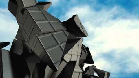 Falling Building - Lightwave 11 Fracture