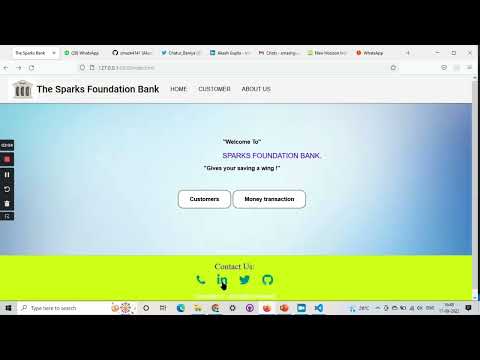 Bank Management System Website Frontend