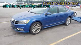 1VWGT7A3XHC078607 Volkswagen Passat 18T Se 2017