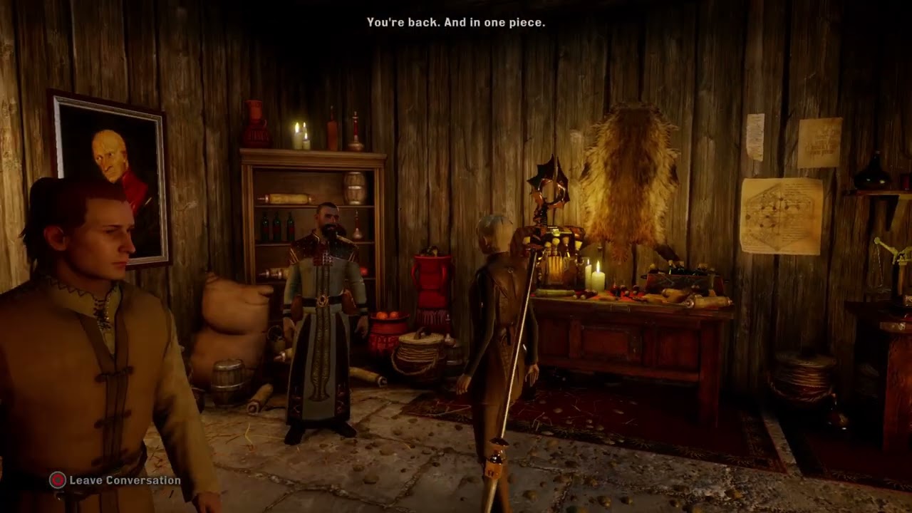 [Dragon Age: Inquisition] Haven: Giving Adan the Apothecary 's Notes, Filling Threnn's Requisition