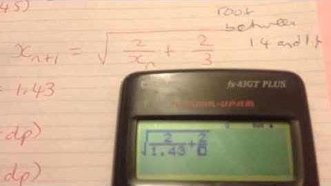 C3 Numerical Methods