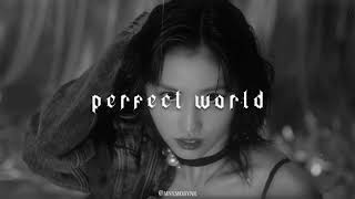 twice - perfect world (𝙨𝙡𝙤𝙬𝙚𝙙 + 𝙧𝙚𝙫𝙚𝙧𝙗)