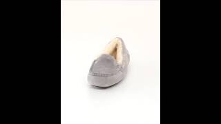 Женские Угги мокасины Серые Энсли - Ugg Moccasines Ansley Grey