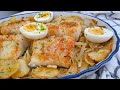 Bacalao al horno para Semana Santa