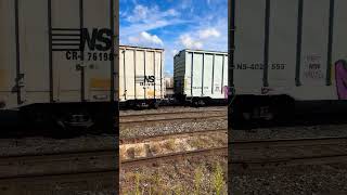 NS Maintenance of way box cars NS Maintenance of way box cars