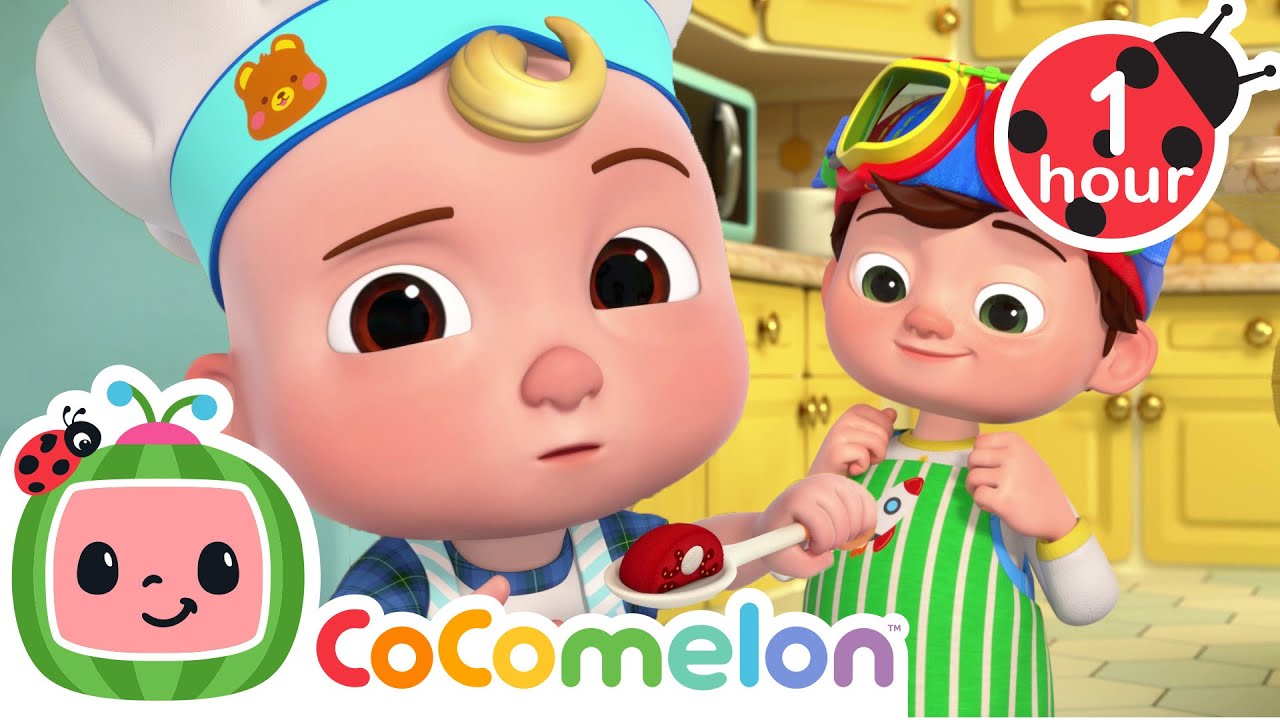 Chef JJ Cooks Up A Storm | CoComelon Nursery Rhymes & Kids Songs | CoComelon Animal Time
