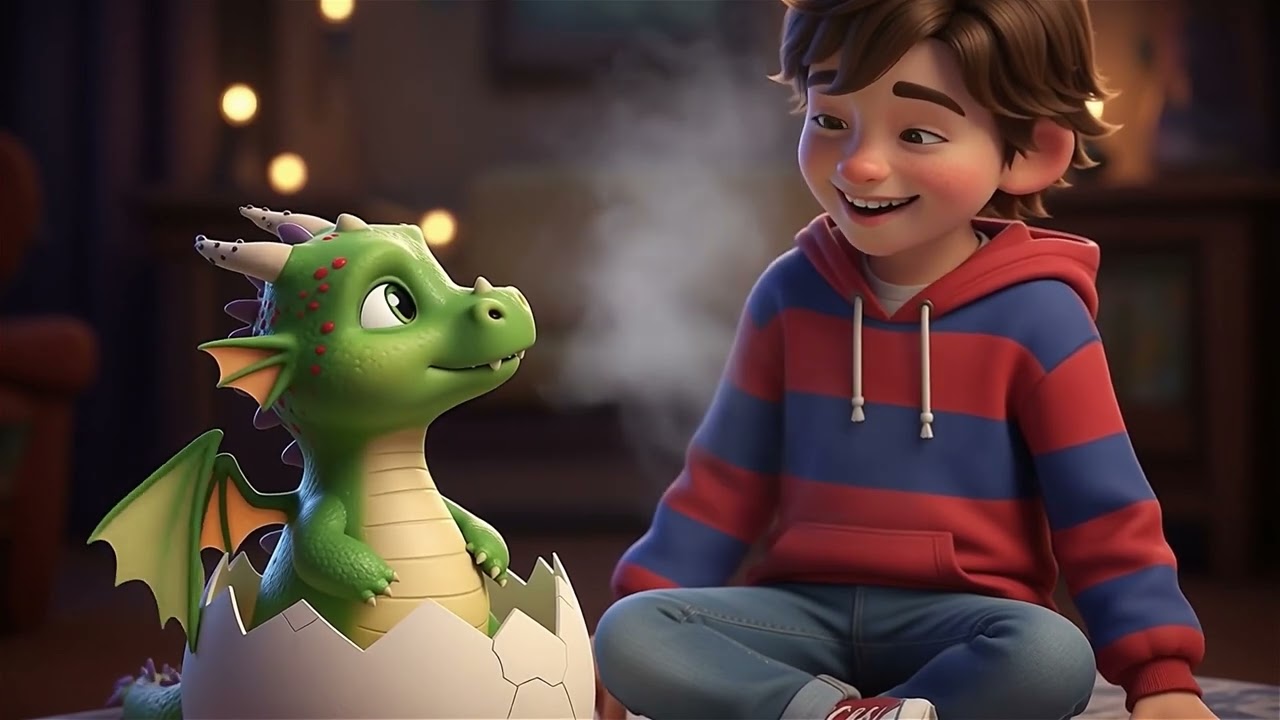 Cute Dragon Secret 🐲🔥| cartoon video | kahani video 