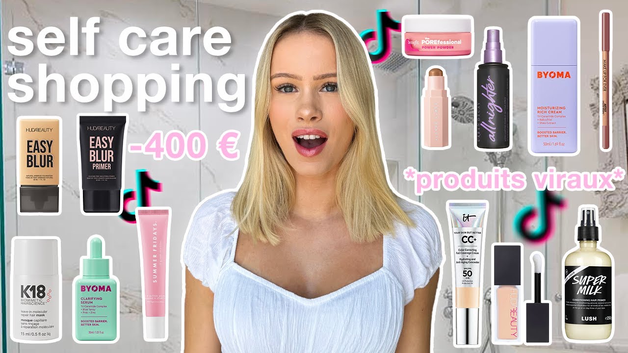 JE TESTE LES PRODUITS VIRAUX SUR TIK TOK (Byoma, Huda beauty, K18..)