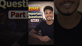 📚 BME Important Questions Part 2 – Exam se pehle last weapon!💯 #bme#importanttopics #education#rgpv