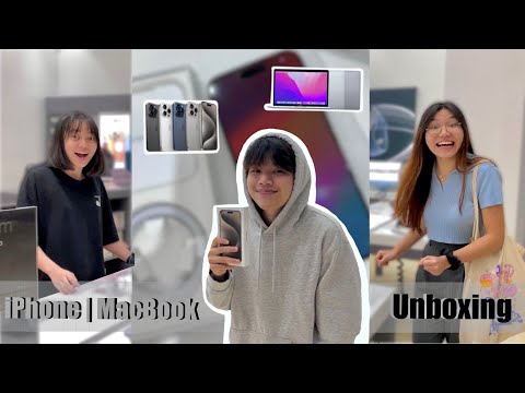 Unboxing | 不是本意的惊喜企划 | MacBook Pro | Iphone 15 ProMax