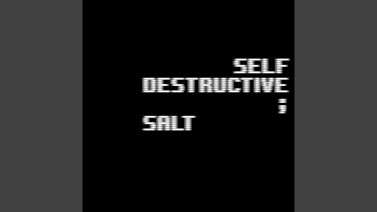 Obejrzyj self destructive w YouTube Obejrzyj self destructive w YouTube