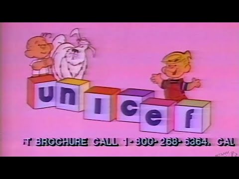 Unicef Cards Commercial 1986 (Dennis the Menace) - YouTube