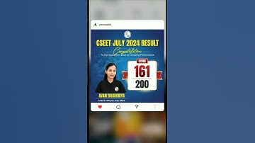 My CSEET result 2024 | ICSI result | CSEET exam #companysecretary