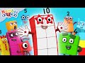 Counting with colors  learn to count 12345  math cartoons  numberblocks