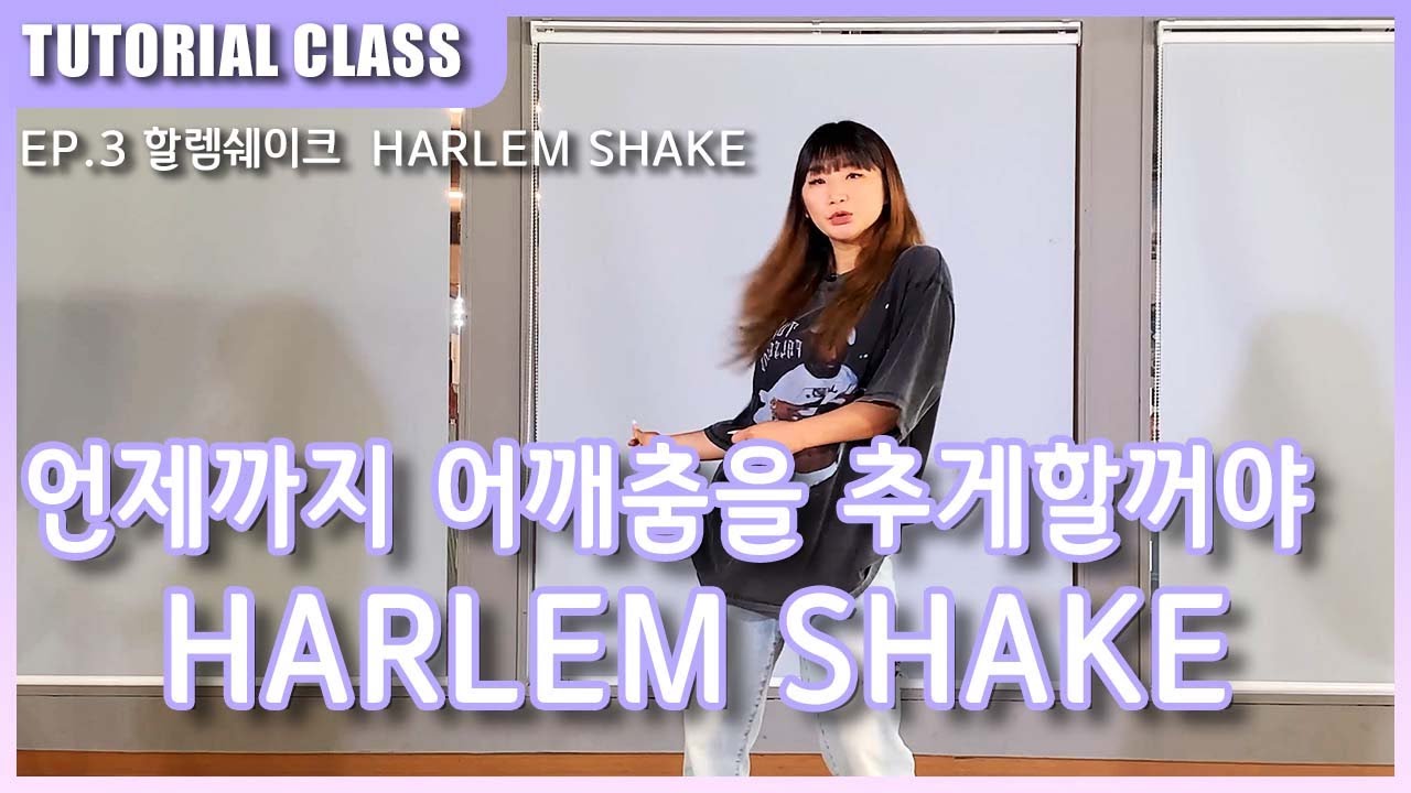 Harlem ShakeㅣBASIC TUTORIAL by ROZYㅣTUTORIAL VIDEOㅣMIRROR MODEㅣ레츠댄스아카데미 안양범계점