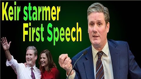 Keir Starmer's First Speech as Prime Minister in Full || UK Prime Minister