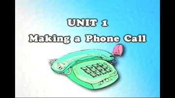 UNIT 1 - Making a Phone Call | English Communication