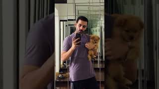 Hussain Rehar Fashion fest with his cute puppy ❤️/ #trending #viral #viralmoment #viralnow