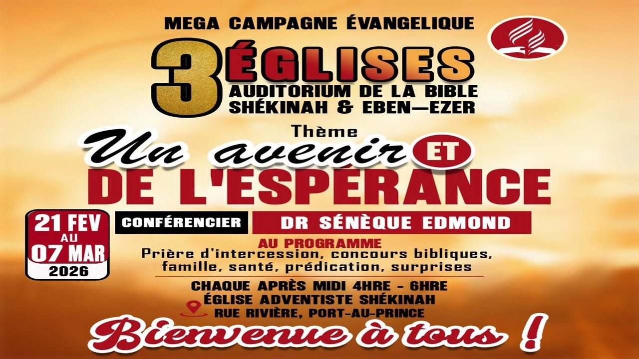 MEGA CAMPAGNE D'EVANGELISATION | Vendredi 06 Mars 2026 | Pasteur SENEQUE EDMOND