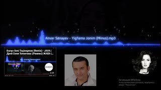 Anvar Sanayev - Yig'lama jonim Minus karaoke version @dmdn_music