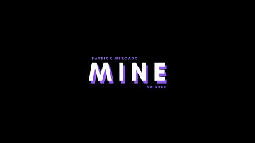 Bazzi - Mine (Snippet Cover)