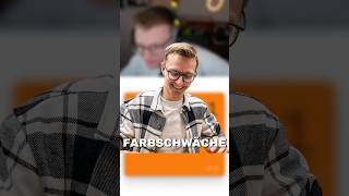 Castcrafter und sein Farberkennungstest #shorts #trending