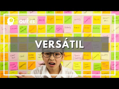 Video: ¿Quién es una persona versátil?